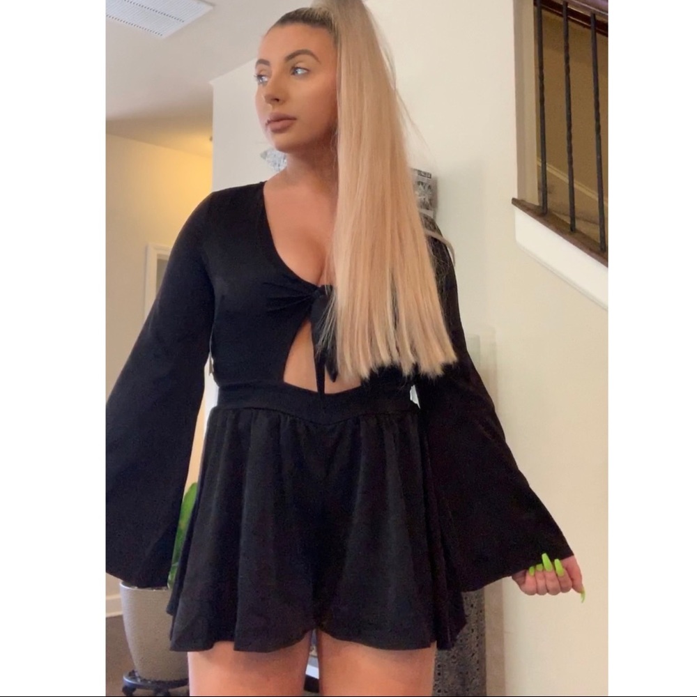 Black romper from DressUp